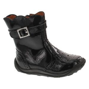 Garvalin 101387 Black Patent ToddlerG boots 23 NEW